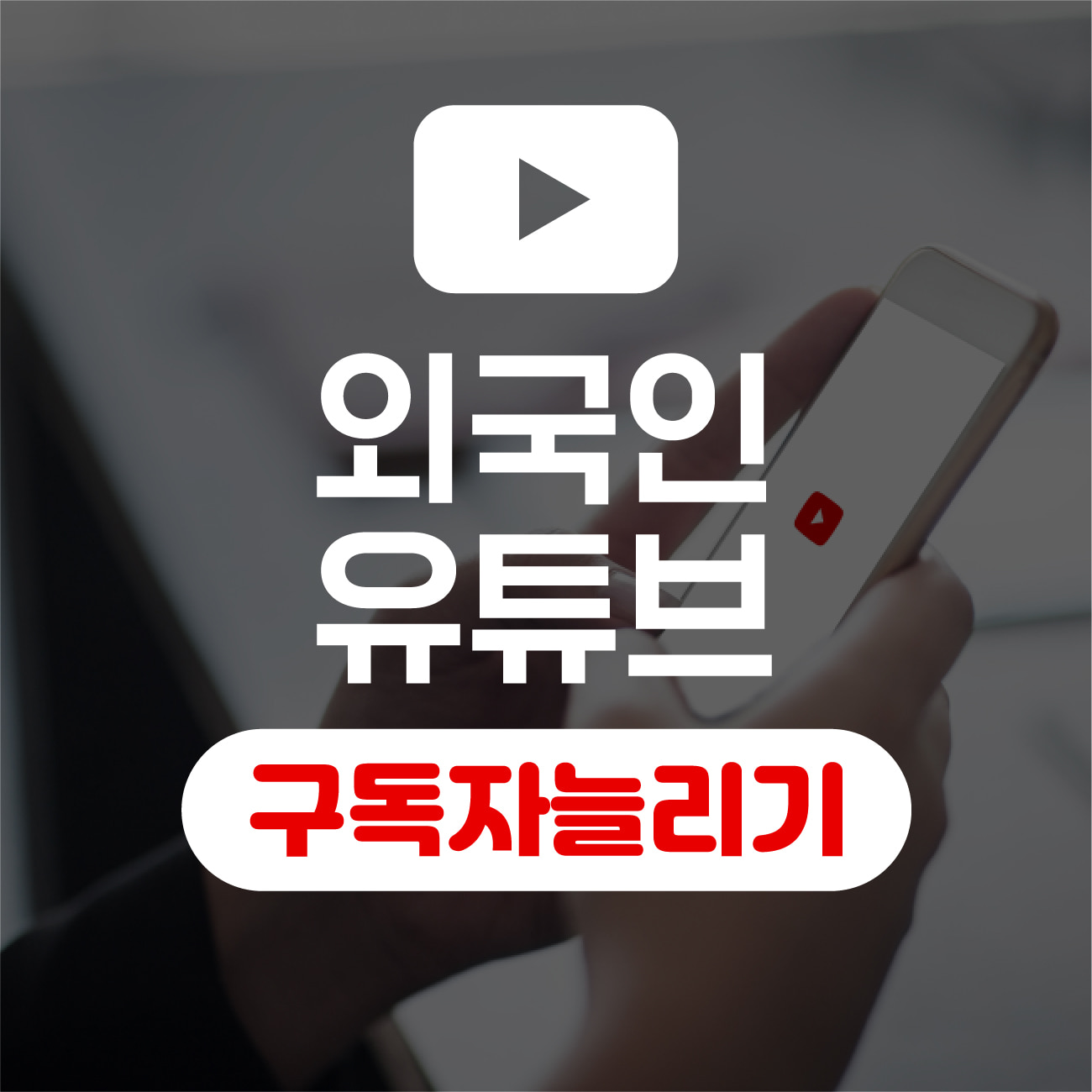 [외국인]유튜브 구독자 늘리기